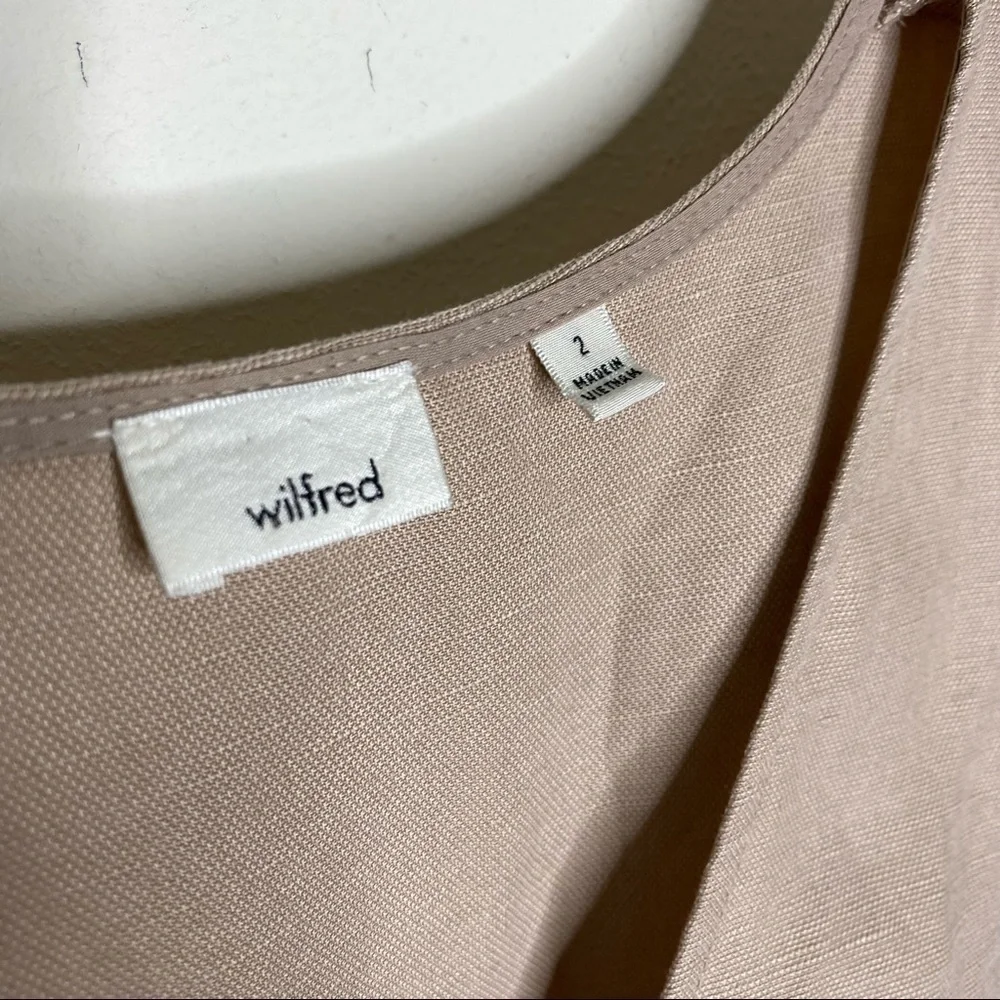 Wilfred Brax Linen Cut Out Jumpsuit beige